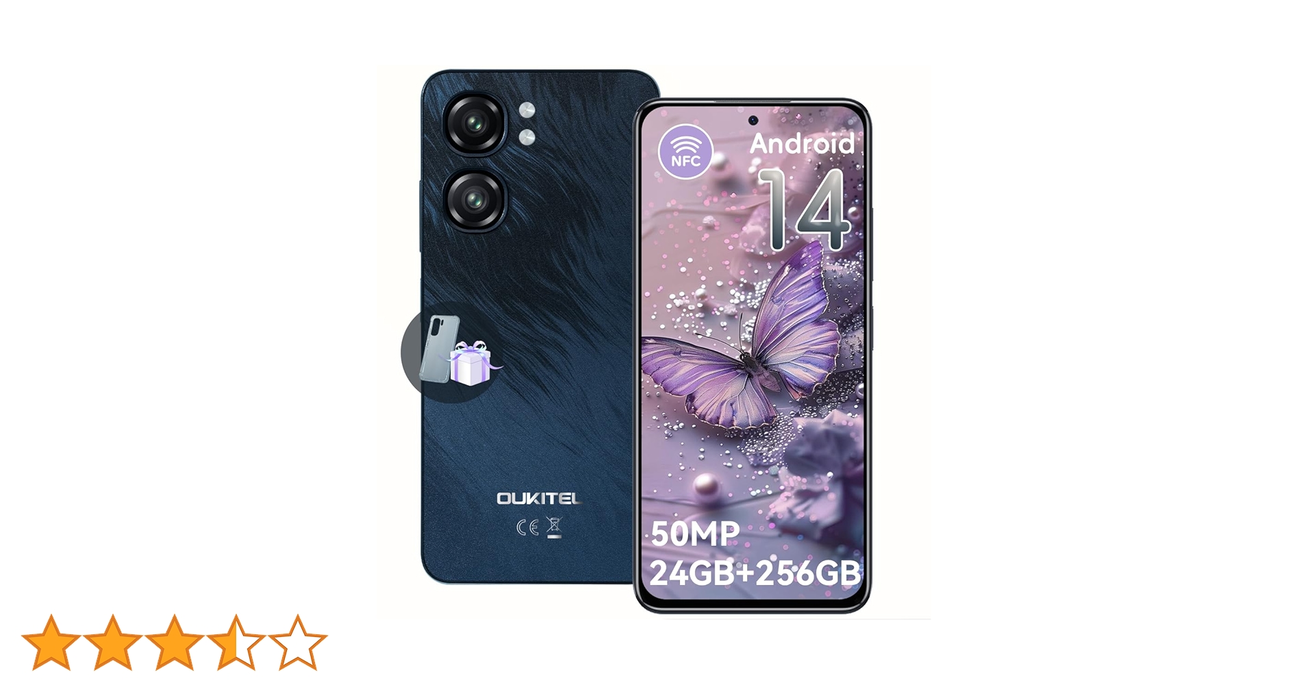 Amazon | OUKITEL C58 Pro SIMフリー スマホ 本体 - 24GB RAM+256GB Amazon | OUKITEL C58 Pro SIMフリー スマホ 本体 - 24GB RAM+256GB